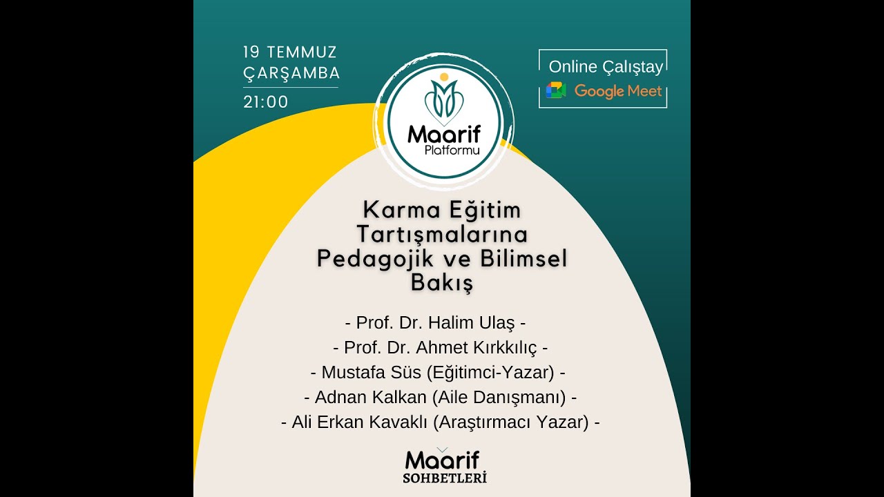 Karma Eğitim Tartışmalarına Pedagojik ve Psikolojik Bakış
